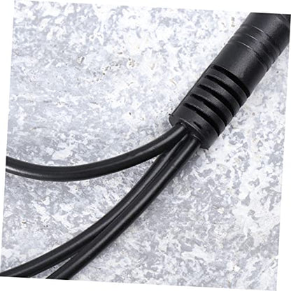 OSALADI Audio Splitter Cable for Headset Microphone Compact Stereo Adapter for Mobile Devices and Laptops Connectors for Enhanced Sound Quality