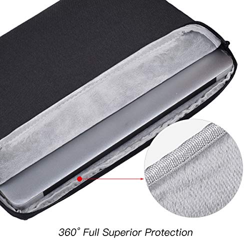 14 Inch Laptop Sleeve for Lenovo Chromebook/Flex/Yoga/IdeaPad 14", HP ASUS Dell Acer Chromebook,HP Stream 14, Dell Latitude 14/Inspiron 14 Case,Black - color: Black, size: 14 Inch