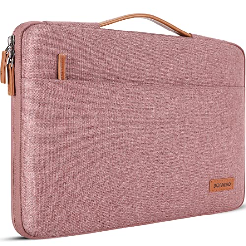 DOMISO Laptop Case Sleeve Protective Cover Compatible with MacBook Air 13 M4 M3 M2,MacBook Pro M2 M1,iPad Air/Pro,13 inch Dell,Lenovo, HP,Asus,Waterproof Computer Cases Bag with Handle,Pink - color: Pink, size: 13" for MacBook Air/Pro
