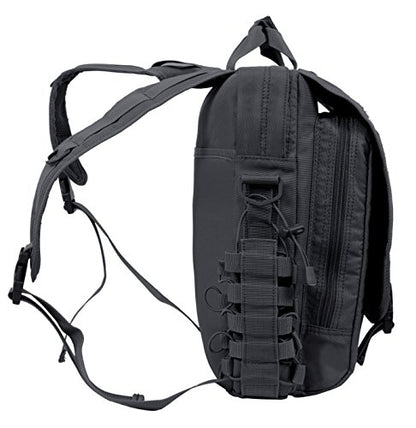 Seibertron Pro-Multifunction Shoulder Messenger Bag Fit for 14.1" or 17.3" Laptop - color: Black Max Suitable 14.1"laptop