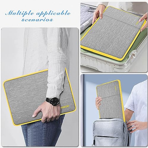Hseok Laptop Case 13.3-14 Inch Sleeve, Water-Resistant Computer Bag Compatible with MacBook Neo/Pro 14" M5/M4/M3/M2/M1 and All 13.3" Mac Air/Pro, XPS 14 and Most Popular 13.3"-14" Notebook，L02G01 - color: L02G01, size: 13.3"