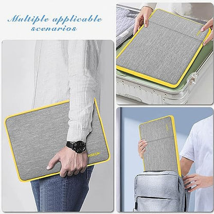 Hseok Laptop Case 13.3-14 Inch Sleeve, Water-Resistant Computer Bag Compatible with MacBook Neo/Pro 14" M5/M4/M3/M2/M1 and All 13.3" Mac Air/Pro, XPS 14 and Most Popular 13.3"-14" Notebook，L02G01 - color: L02G01, size: 13.3"