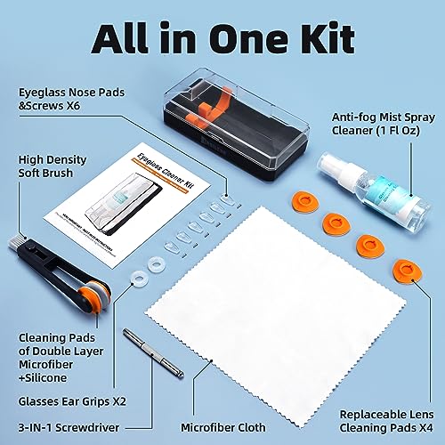 Keyboard Cleaning Kit + Glasses Cleaning Kit