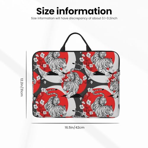 Laptop Case 14 Inch, Soft Shockproof Laptop Sleeve with Handle, Protective Bag - color: Pattern (667)