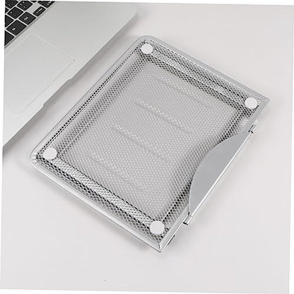 NUOBESTY Adjustable Laptop Holder for Desk Portable Laptop Stand Angles Steel Bracket for Travel and Home Use