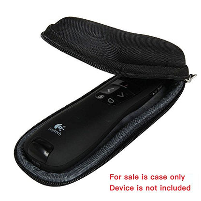 Hermitshell Hard Travel Case for Logitech Wireless Presenter R800 PowerPoint Clicker with Green Laser Pointer Wireless Presentation Clicker Remote