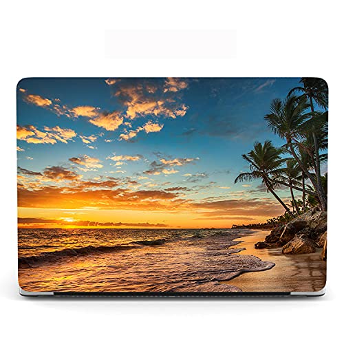 Bandless Protective Case Compatible with MacBook Pro 13 inch CD-ROM Model: A1278, Plastic Hard Shell Cover & Keyboard Skin - Sunset, A1278(Pro w/CD-ROM 2008-2012) - color: Sunset, size: A1278(Pro 13 w/CD-ROM 2008-2012)