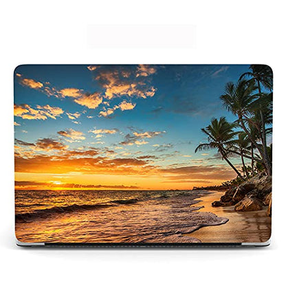 Bandless Protective Case Compatible with MacBook Pro 13 inch CD-ROM Model: A1278, Plastic Hard Shell Cover & Keyboard Skin - Sunset, A1278(Pro w/CD-ROM 2008-2012) - color: Sunset, size: A1278(Pro 13 w/CD-ROM 2008-2012)