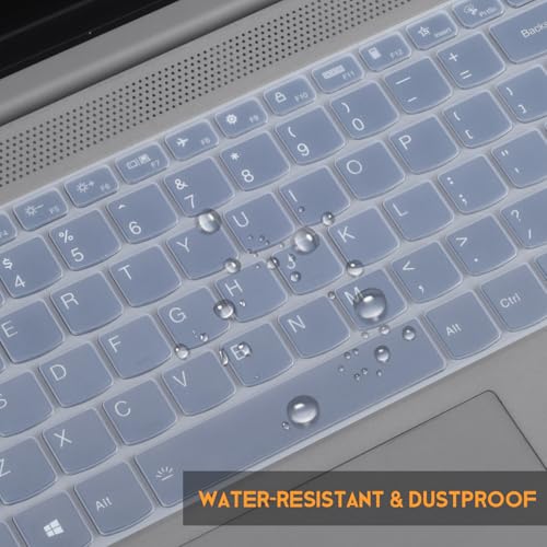 CaseBuy Keyboard Cover for Lenovo Yoga 7 7i 2-in-1 15.6" 16", Lenovo IdeaPad 1 1i 15.6", Lenovo V15 G4 Laptop 2026-2023,IdeaPad 3 3i 5 5i 7i 15.6",ThinkBook 15 G4 G3 G2 15p,IdeaPad Slim 7 15.6 - color: Clear