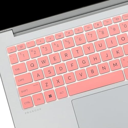 Keyboard Cover for HP ProBook 440 G11 14 & HP ProBook 445 G11 14-inch Laptop Accessories Keyboard Protective Cover Skin (NOT Fit HP ProBook 440 445 G10/G9/G8/G7/G6/G5)-Pink - color: Pink