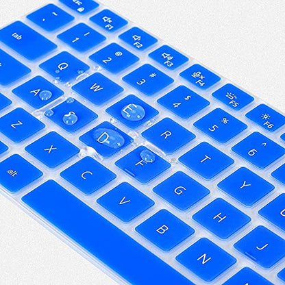 Keyboard Cover Skin for Dell Latitude 3440 5440 5430 5431 5420 14", Dell Latitude 14" 7440 7430 7420 7410, Dell Latitude 14" 9420 9430, Dell Latitude 9520 9510 7520 15.6" Keyboard Skin Protector, Blue - color: Blue