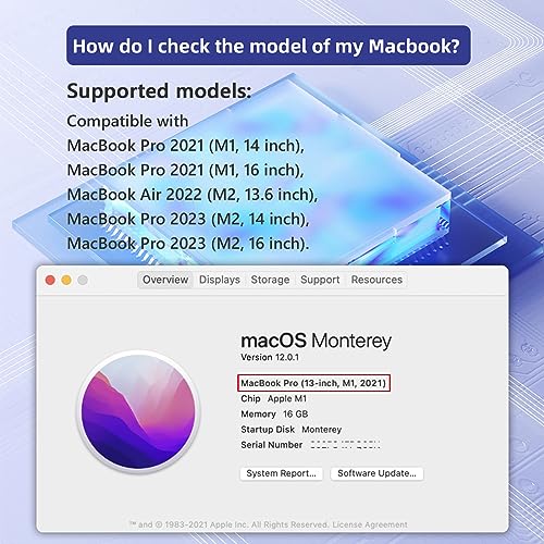USB C to Magnetic 3 140W Charging Adapter Safe 3 Compatible with MacBook Pro 2023 (M2, 14/16 inch), MacBook Air 2022 (M2), MacBook Pro 2021 (M1, 14/16 inch) with 240W USB C Cable (1.5M) - size: Magnetic 3