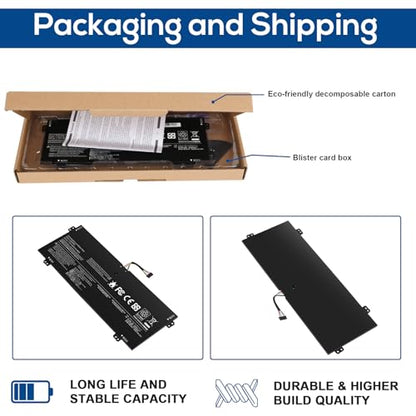 Fancy Buying L16M4PB1 L16L4PB1 L16C4PB1 Laptop Battery for Yoga 730-13IWL ideapad Yoga 720-13IKB 730-13IKB Series Notebook 5B10M52738 5B10M52739 5B10M52740 5B10Q38237 5B10Q38238 2ICP4/43/110-2 - size: 10.04*3.78*0.2inch L16C4PB1