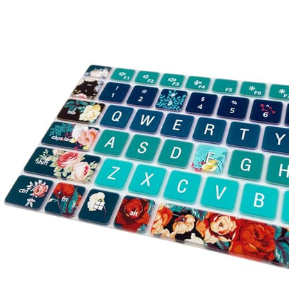 Silicone Keyboard Cover Skin for Dell Latitude 3000 3340 13.3"(2023)/ 5320 5330 5340 5350 13.3"/ 7320 7330 7340 7350 (Rose) - color: Rose