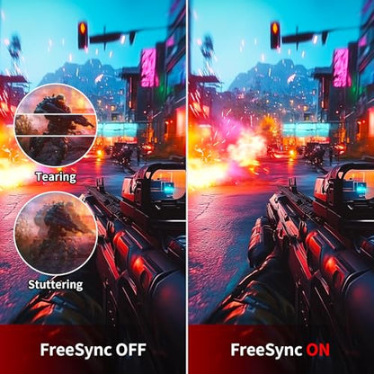SANSUI 27 Inch WQHD 2560X1440 Curved Gaming Monitor, 180Hz MPRT 1ms Computer Monitor,HDMI2.0 * 2, DP1.2 * 2, Freesync, Curved 1500R, 5000:1 Contrast Ratio, 120% sRGB,HDR(ES-G27C1Q DP Cable Included) - size: 27