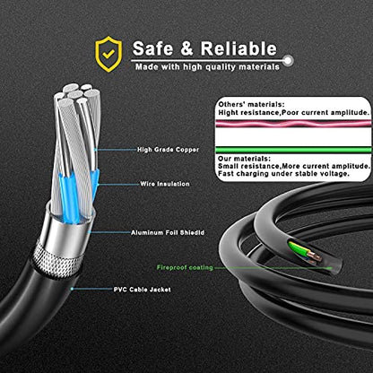 DECSZDY Laptop Charger Replacement for HP Laptop Computer 45W Smart Blue Tip Power Adapter