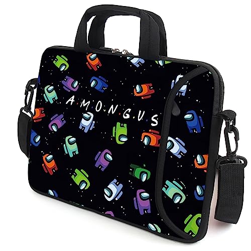 13" laptop bag laptop sleeve chromebook case adjustable shoulder strap with handle accessory pocket for men women (RYD-13-2) - color: Ryd-13-2