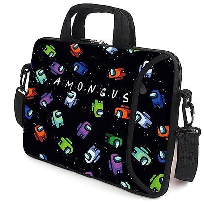 13" laptop bag laptop sleeve chromebook case adjustable shoulder strap with handle accessory pocket for men women (RYD-13-2) - color: Ryd-13-2