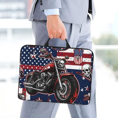 Laptop Case 14 Inch, Soft Shockproof Laptop Sleeve with Handle, Protective Bag - color: Pattern (659)