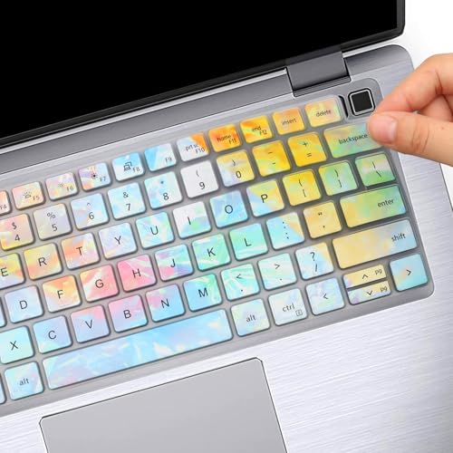 Keyboard Cover Skin for Dell Latitude 7650 7640 7520 9510 9520 9420 9430 14" 15.6" 16", Latitude 14" 7450 7440 7430 7420 7410, Latitude 3440 5440 5430 5431 5420 14" Keyboard Protective Cover - color: colors