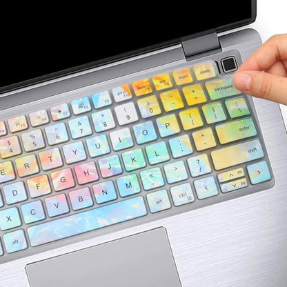 Keyboard Cover Skin for Dell Latitude 7650 7640 7520 9510 9520 9420 9430 14" 15.6" 16", Latitude 14" 7450 7440 7430 7420 7410, Latitude 3440 5440 5430 5431 5420 14" Keyboard Protective Cover - color: colors