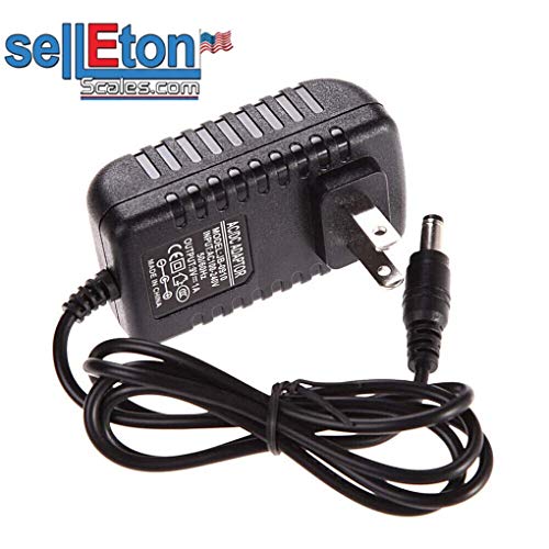 SellEton SL-Adapter 9V Power Supply AC/DC Adapter for Indicators SL-7510 SL-7561 SL-7516 PS-IN202 LED/LCD | Universal 100-240V AC Power Adapter Durable DC Adapter Plug Charger