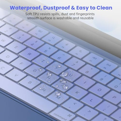 CaseBuy MacBook Neo Accessories, Premium Ultra Thin Keyboard Cover Protector for 2026 MacBook Neo 13 inch Laptop, 2026-2022 MacBook Air 13"/15" M2/M3/M4/M5, US ANSI Layout - size: MacBook Neo/Air 13"(2022+)