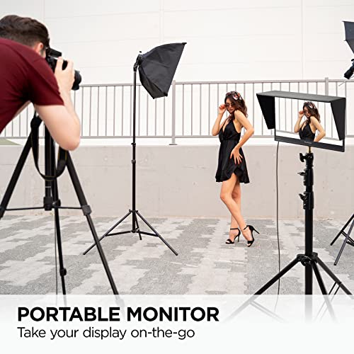 ViewSonic VP16-OLED 15.6 Inch 1080p ColorPro Monitor, OLED Display with Pantone Validated Color Accuracy for Immersive Second Screen Productivity, Advanced Ergonomics, 40W USB-C, and mini HDMI Inputs - style: 15.6-Inch OLED