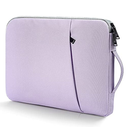 17 inch Laptop Case Sleeve, Padded Protective Shockproof Water-Resistant Laptop Cover with Handle for HP Envy 17 / Pavilion 17, Dell Lenovo Asus Acer MSI 17.3-in Computer Carrying Bag -Purple - color: Purple, size: 17-17.3 inch