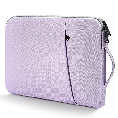17 inch Laptop Case Sleeve, Padded Protective Shockproof Water-Resistant Laptop Cover with Handle for HP Envy 17 / Pavilion 17, Dell Lenovo Asus Acer MSI 17.3-in Computer Carrying Bag -Purple - color: Purple, size: 17-17.3 inch