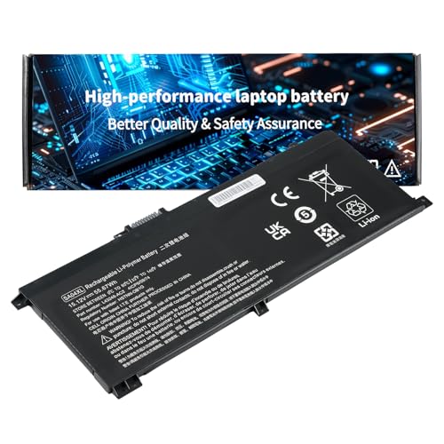 Amanda SA04XL Battery for HP Envy X360 15-DR 15-DR0010TX Series Notebook HSTNN-OB1F HSTNN-OB1G HSTNN-UB7U L43248-541 L43248-AC1 L43248-AC2 L43267-005 SAO4XL 15.12V 55.67Wh - size: 11.85*5.67*1.26 inch SA04XL