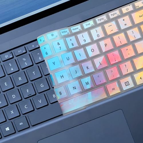 Microsoft Surface Keyboard Cover for Laptop 6/5/4 13.5"/"15", Surface Laptop Studio 2 (2023), Studio 14.4" - Protective Cover Skin - Colorful - color: Colorful