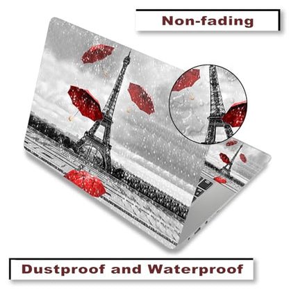 12 13 14 15 15.4 15.6 Inches Laptop Skin Sticker Decal Universal Netbook Skin Sticker Reusable Soft Notebook Art Protector Cover Decal, Paris Tower - color: Paris Tower