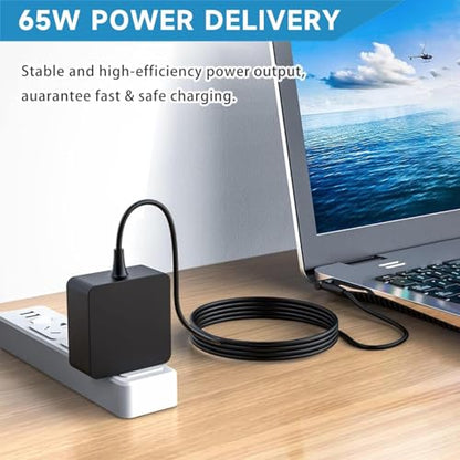 HHZ Charger Compatible with Asus Vivobook 65W 45W 4.0mm Tip Power Adapter | Compatible with Vivobook 14 15 17, Flip 14 15, S13 S14 S15, Go 12 14 15, X510UR X515 X515J X515E X515M X515MA X415JA X415EA
