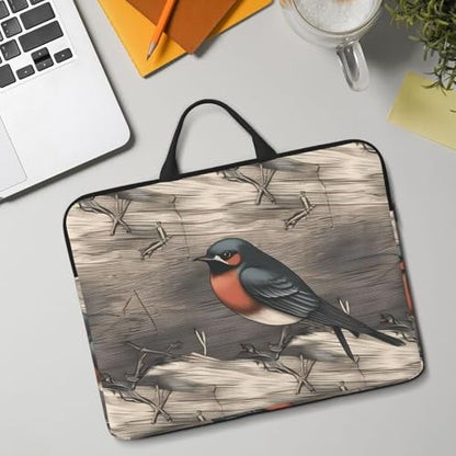 14 Inch Laptop Sleeve Case Waterproof Lightweight Laptop Case Bag Barn Swallow In Graphite Travel Laptop Bags With Handle Briefcase Messenger Bag For Women Men