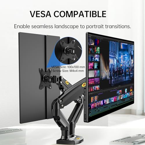 Portable Monitor Touchscreen,18.5'' FHD IPS Touch Screen Monitor, Travel Monitors w/Kickstand & Speaker, HDMI USB C External Screen for Laptop PC 10-Point Touch for Windows devs