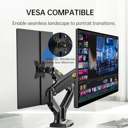 Portable Monitor Touchscreen,18.5'' FHD IPS Touch Screen Monitor, Travel Monitors w/Kickstand & Speaker, HDMI USB C External Screen for Laptop PC 10-Point Touch for Windows devs