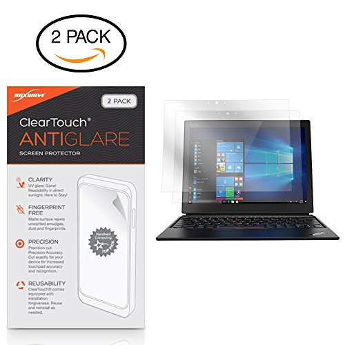 BoxWave Screen Protector Compatible with Lenovo Thinkpad X1 Tablet (3rd Gen) - ClearTouch Anti-Glare (2-Pack), Anti-Fingerprint Matte Film Skin - color: Anti-Glare (2-Pack), size: Lenovo Thinkpad X1 Tablet (3rd Gen)