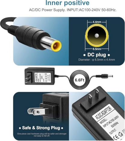 14V 3A 2.5A Power Adapter Monitor Charger for Samsung Monitor 15" 17" 18" 19" 20" 22" 23" 24" 27" 32" Samsung SyncMaster S22C300H P2770 SA350 UE590 S27E390 TV AC DC Power Supply Cord Cable