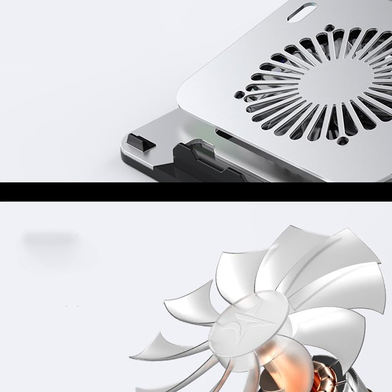 Computer Stand Aluminum Alloy Radiator Fan Lifting Handheld Portable
