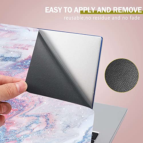 Laptop Notebook Skin Sticker Cover Decal Fits 12 13 13.3 14 15 15.4 15.6 inch Laptop Protector Notebook PC | Easy to Apply, Remove and Change Styles (Colorful Marble) - color: Colorful Marble