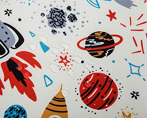 Kinmac 360° Protective Water Resistant Laptop Sleeve case Bag with Handle for MacBook Pro 14 inch,13.5 inch-13.9 inch and 14 inch Laptop(Spaceship) - color: Spaceship, size: 13.5 inch-14 inch