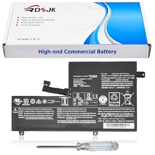 L15M3PB1 L15L3PB1 Laptop Battery for Lenovo Flex 11 Chromebook N22 N22-10 N22-20 N22 Touch N23 Touch N23 Yoga N42 N42-20 300E Chromebook C330 S330 Series 5B10K88047 5B10K88048 5B10K88049 11.1V 45Wh