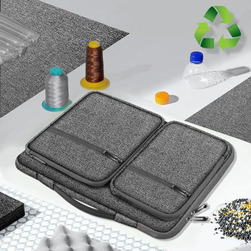 360 Protective Laptop Case 15" 15.6" 16" Sleeve, Water-Resistant Handbag with Straps Compatible with 16" MacBook Neo, MacBook Pro Air 16"/15", XPS 16" and Most 15" 15.6" 16" Notebooks,G01Y01 - color: G01y01, size: 15"-16"
