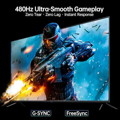6.6 FT Nylon Braided 4K@240Hz USB-C to DisplayPort 2.1 Cable, 80Gbps UHBR20 | 16K@60Hz 8K@120Hz VRR HDR Thunderbolt 5/4 Compatible with MacBook Pro, Mac mini, RTX5090, OLED Gaming Monitor