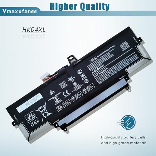 HK04XL 54Wh L82391-005 Laptop Battery Compatible with HP EliteBook x360 1040 G7 G8 EliteBook x360 1030 G7 G8 Series L82391-007 L82391-006 HSTNN-IB9H L79376-1B2 L79376-1B1 HK04054XL - size: 11.14*4.4*0.25 inch HK04XL