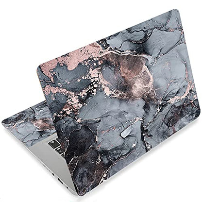 Laptop Skin Sticker Decal, Marble 5, 13.3" 14" 15" 15.4" 15.6" | Universal Vinyl, Dustproof Waterproof, Reusable Art Decal Protector, Free 2 Wrist Pads - color: Marble 5