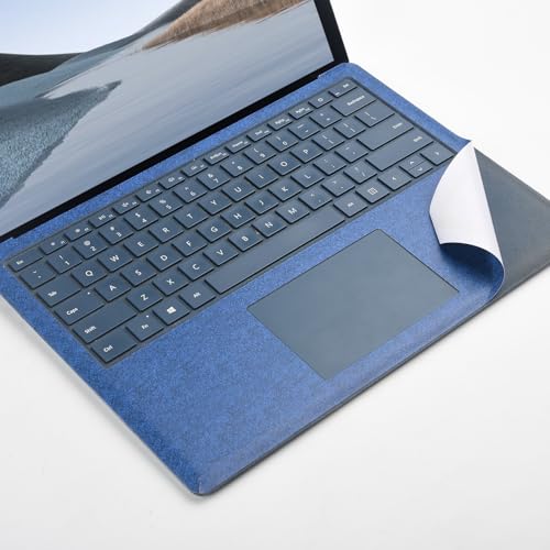 Full Size Keyboard Palm Rest Protector for Microsoft Surface Laptop 3/4/5, Blue, Polyvinyl Chloride, Stain-Resistant, 13.5 inches - color: Blue for Laptop 3/4/5