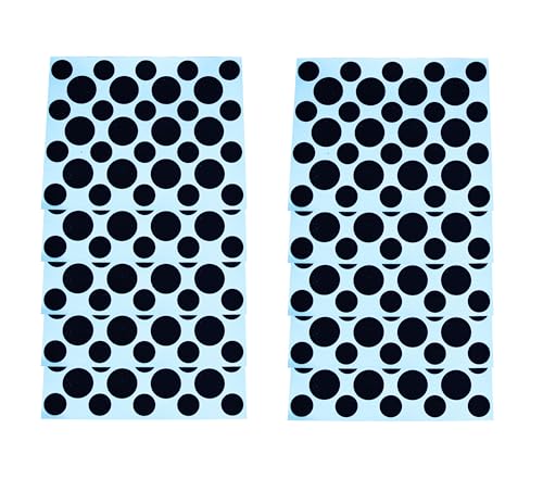 10 Sheets Original Webcam Dots Covers Stickers | 1 Sheet Including 20 Stickers at 0.25 inches Diameter, 15 Stickers at 0.37 inches Diameter