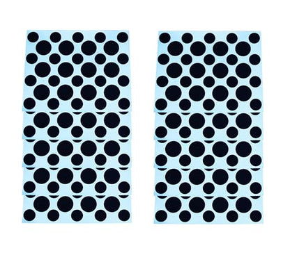 10 Sheets Original Webcam Dots Covers Stickers | 1 Sheet Including 20 Stickers at 0.25 inches Diameter, 15 Stickers at 0.37 inches Diameter